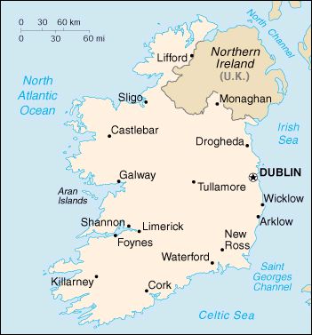 Ireland Map